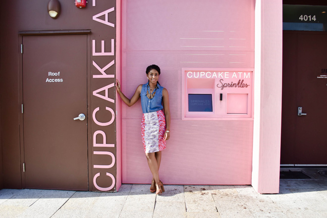 Dagny Zenovia African Skirt