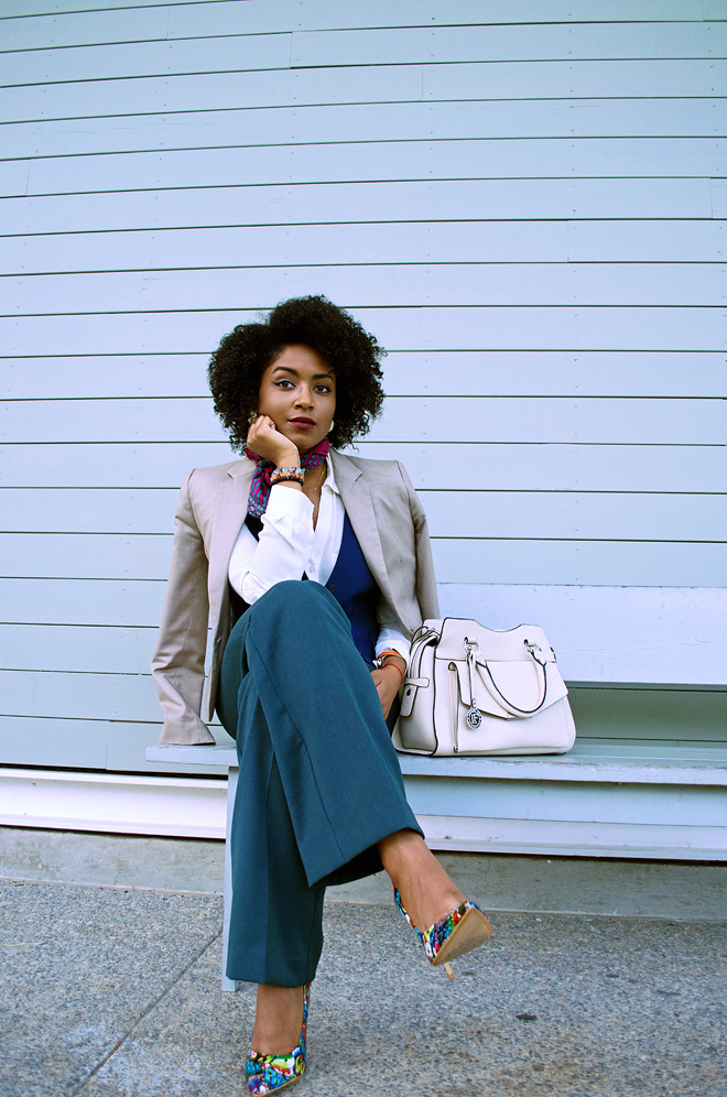 Dagny Zenovia Green Pants 70s Style