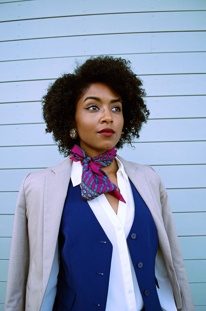 Dagny Zenovia Green Pants 70s Style