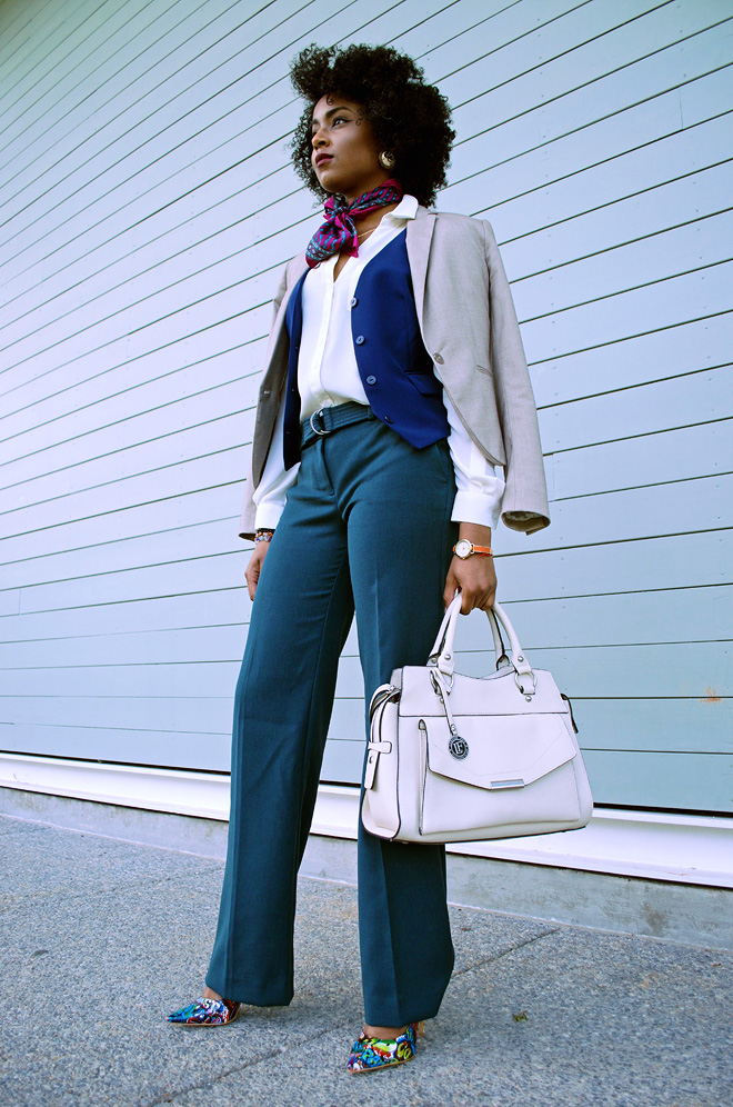 Dagny Zenovia Green Pants 70s Style