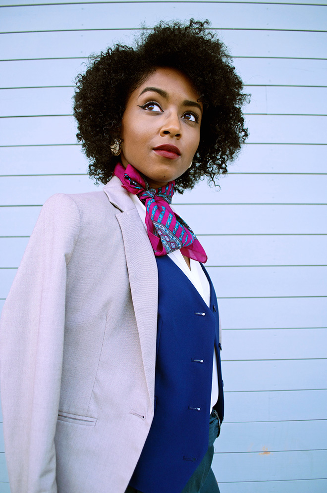 Dagny Zenovia Green Pants 70s Style