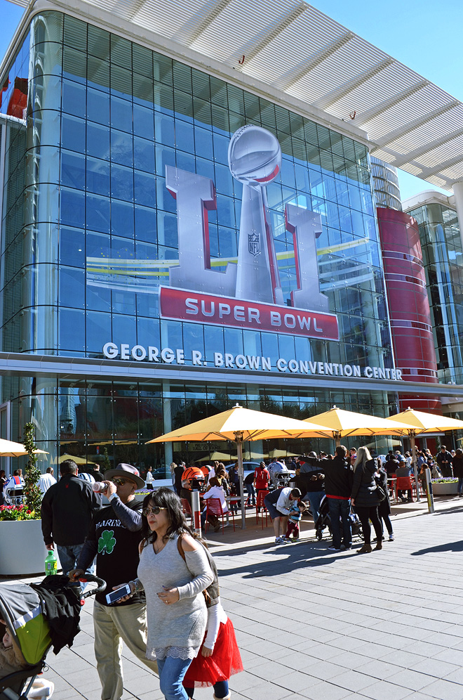 Dagny Zenovia Super Bowl 51 Houston Recap