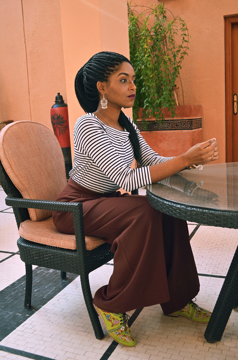 Dagny Zenovia Morocco Stripe Sweater 2