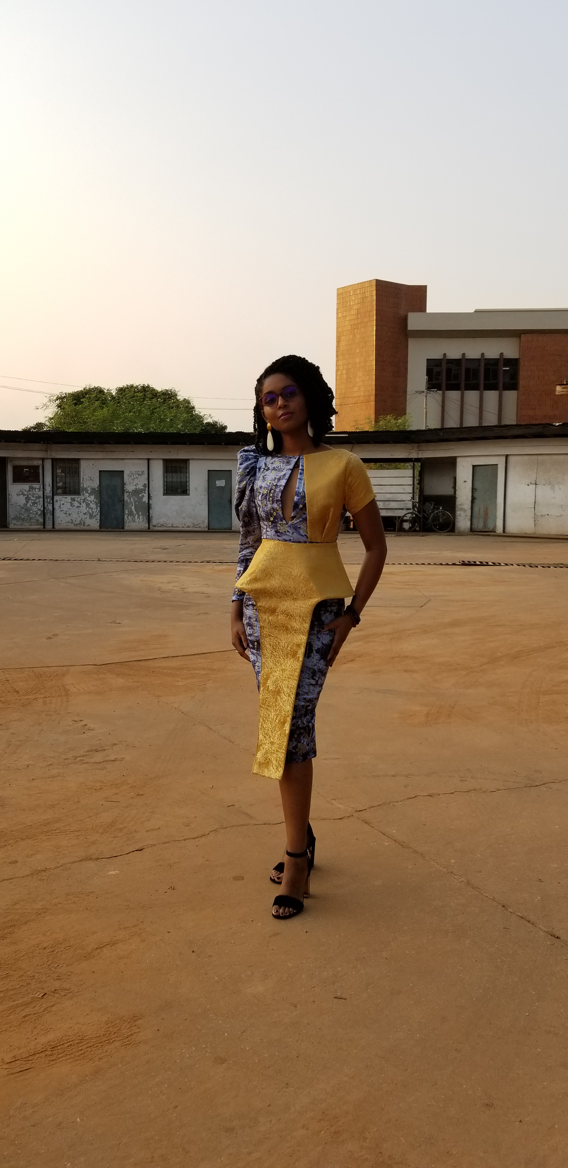 Dagny Zenovia Afrofutrism Dress