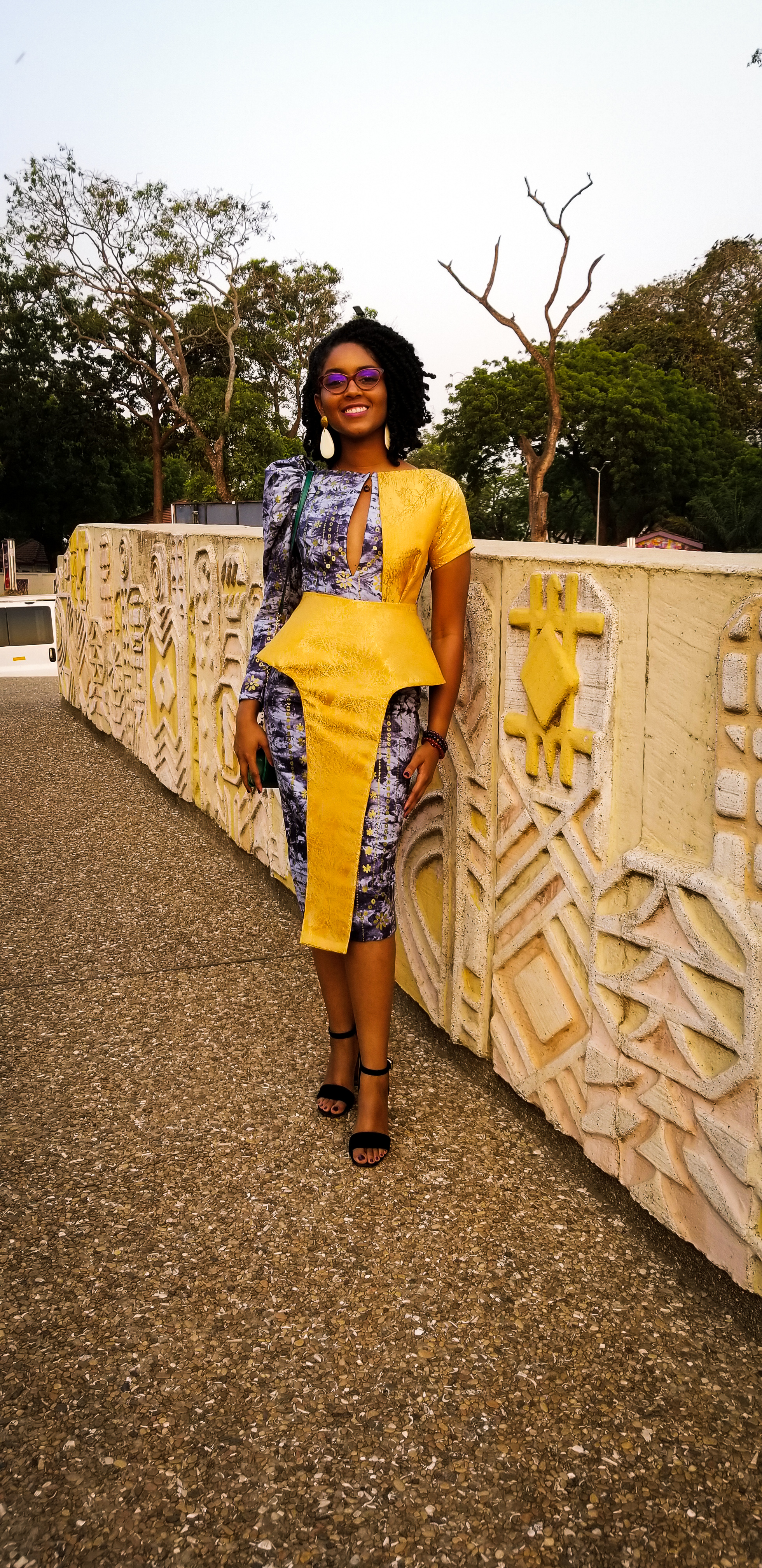 Dagny Zenovia Afrofuturism Purple Gold