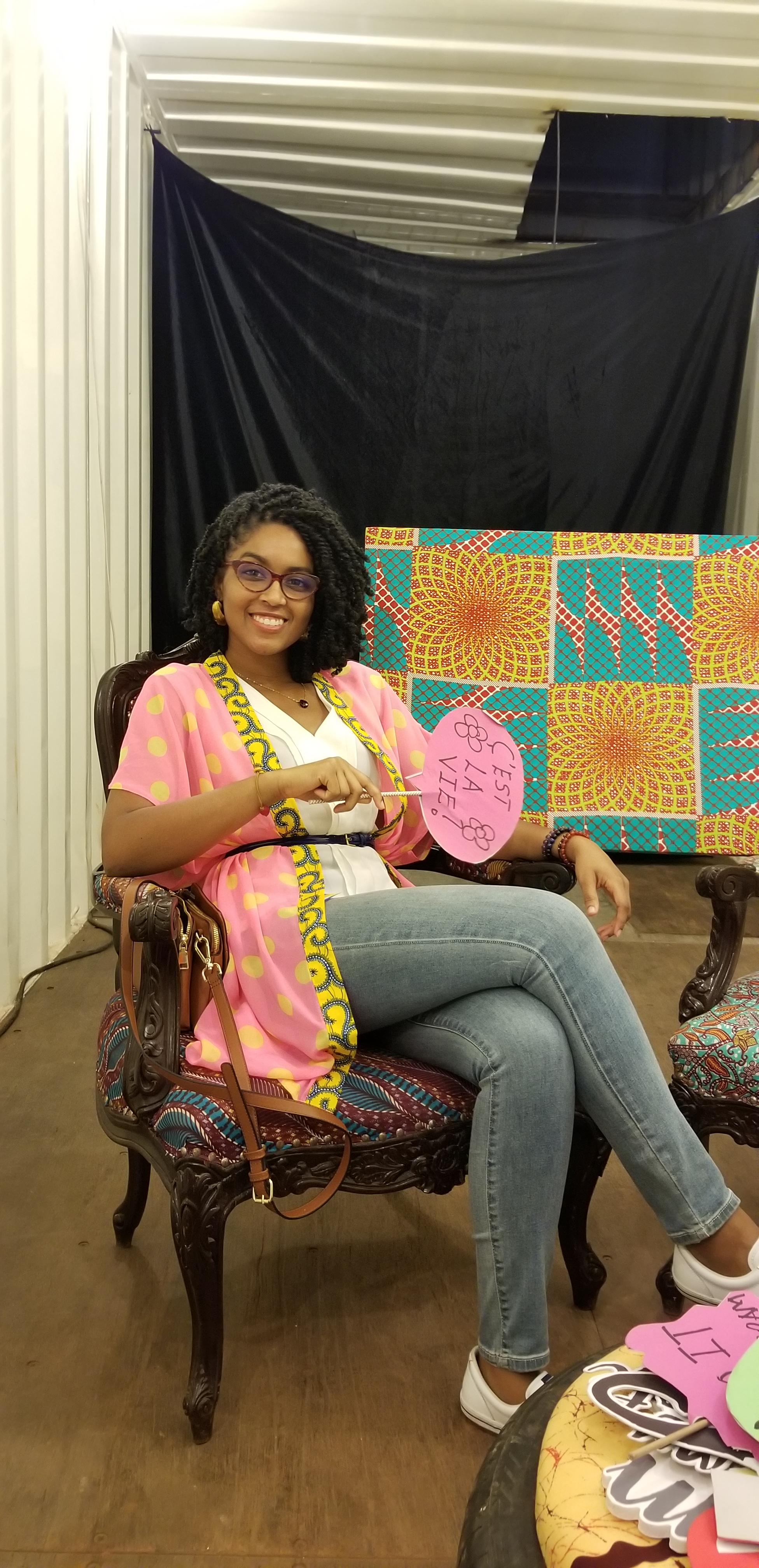 Dagny Zenovia December in Ghana Year of Return