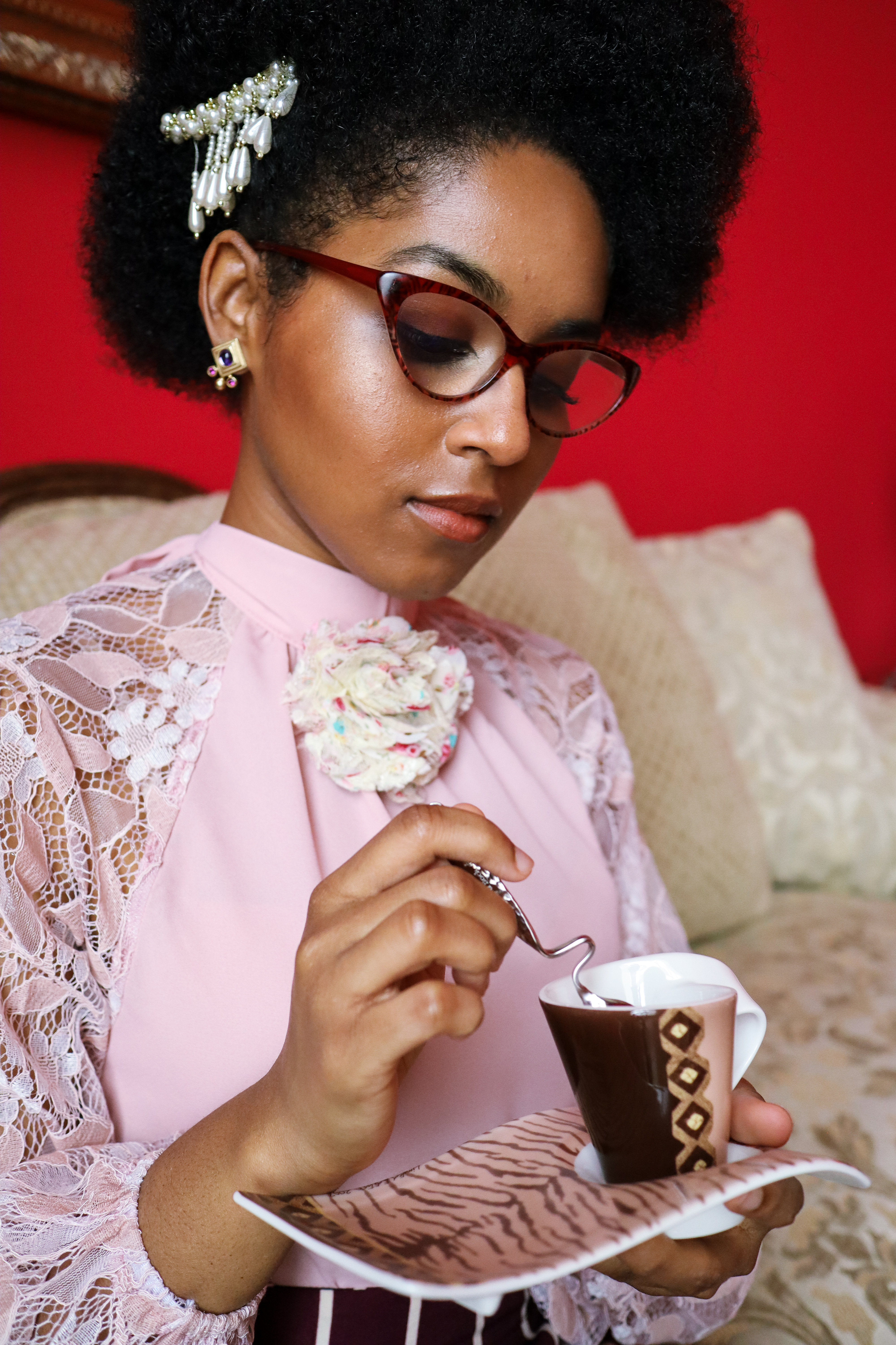 Dagny Zenovia lifestyle natural hair lookbook