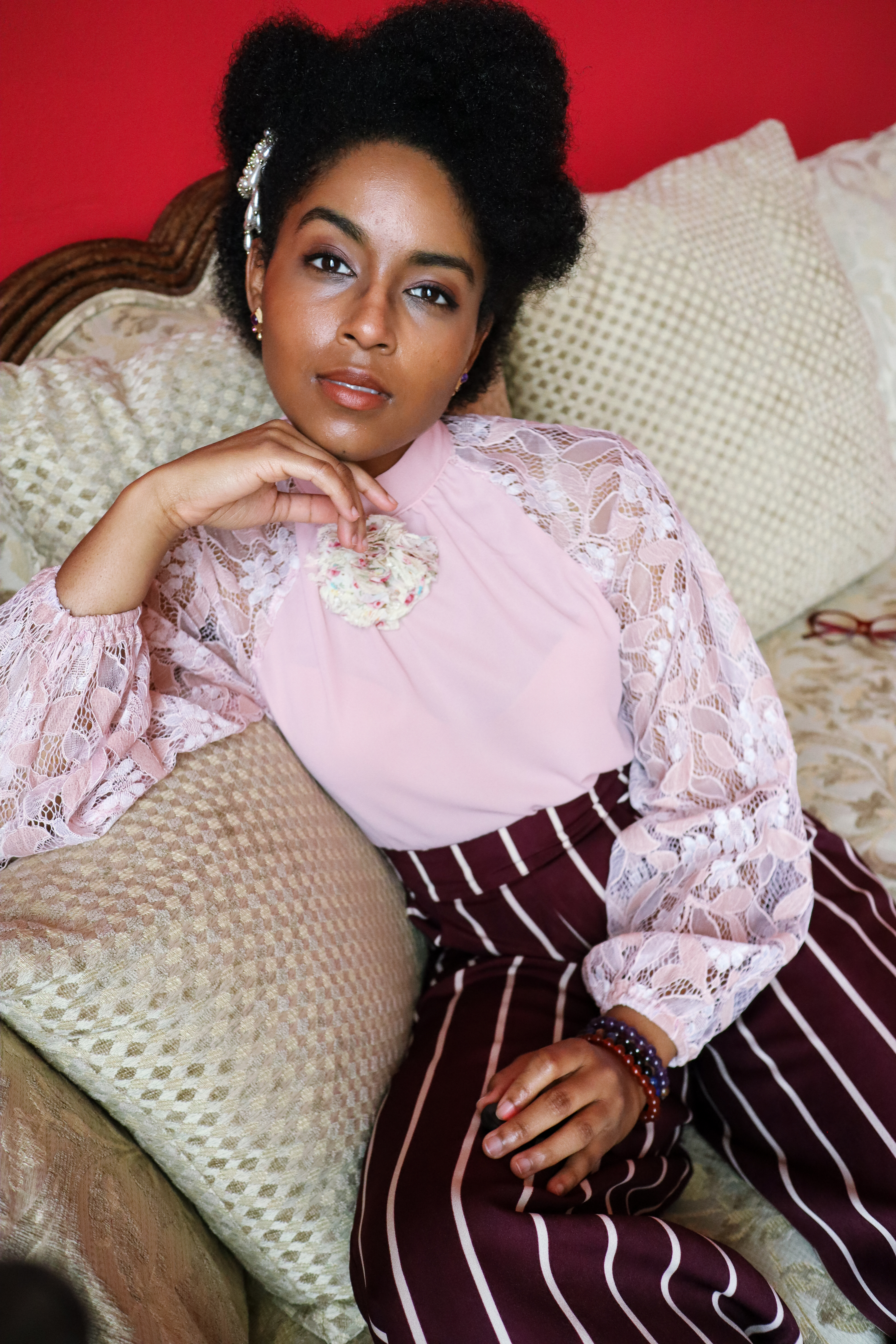 Dagny Zenovia lifestyle natural hair lookbook