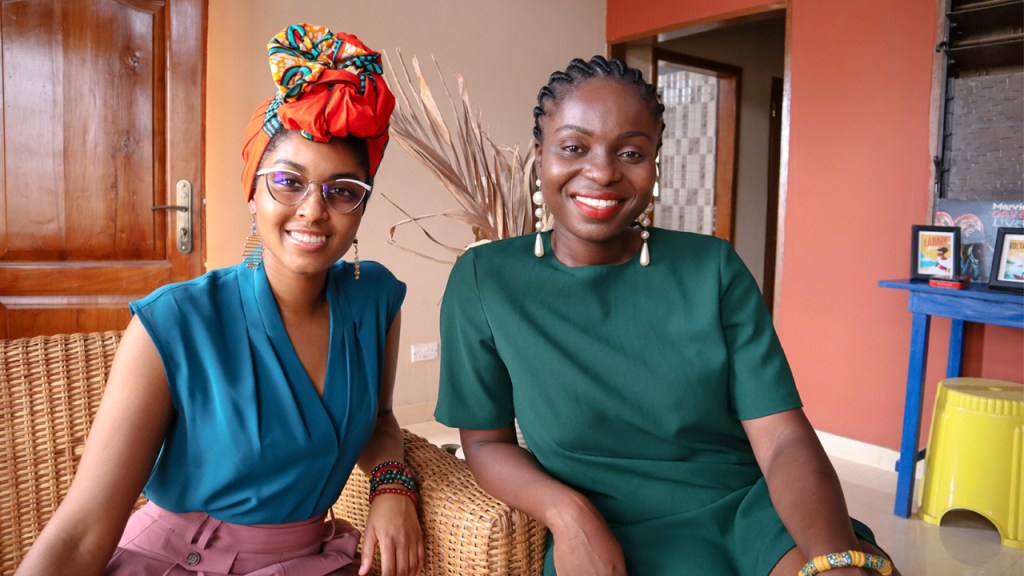 Dagny Zenovia and Michelle Konadu